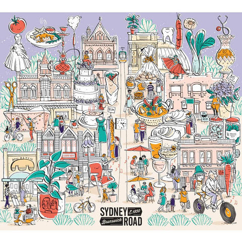 Jigsaw 500 piece - Our very own Sydney Road Brunswick