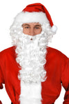 Wig - White curly wig and beard set