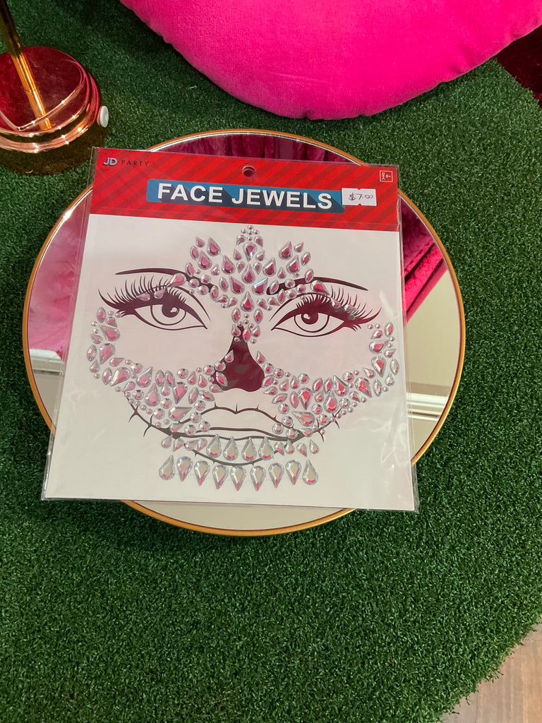 Skull Festival Face Jewels