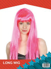 Wig - Long - Neon Pink