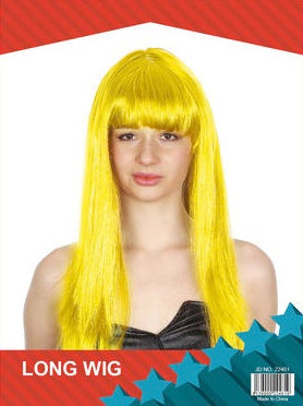 Wig - Long - Yellow