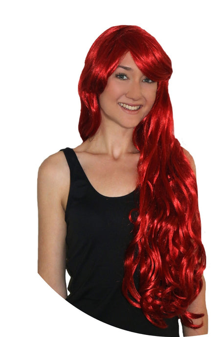 Wig - Deluxe Character Wig - Red - Super Long