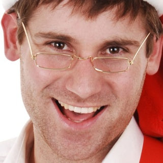 Glasses - Santa Gold No Lenses