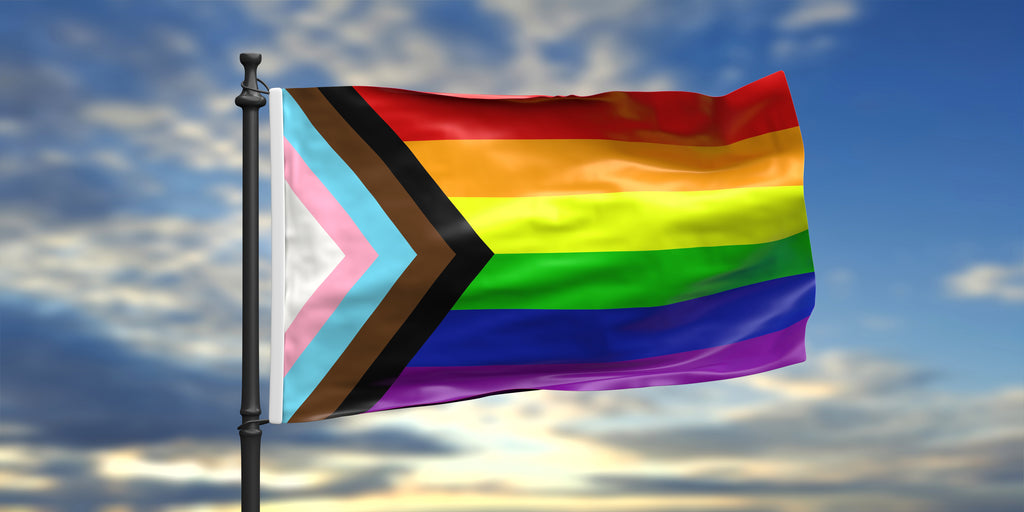 Progress Pride Rainbow Flag