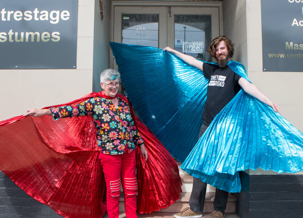 Mary and Jimmy from Centrestage Costumes